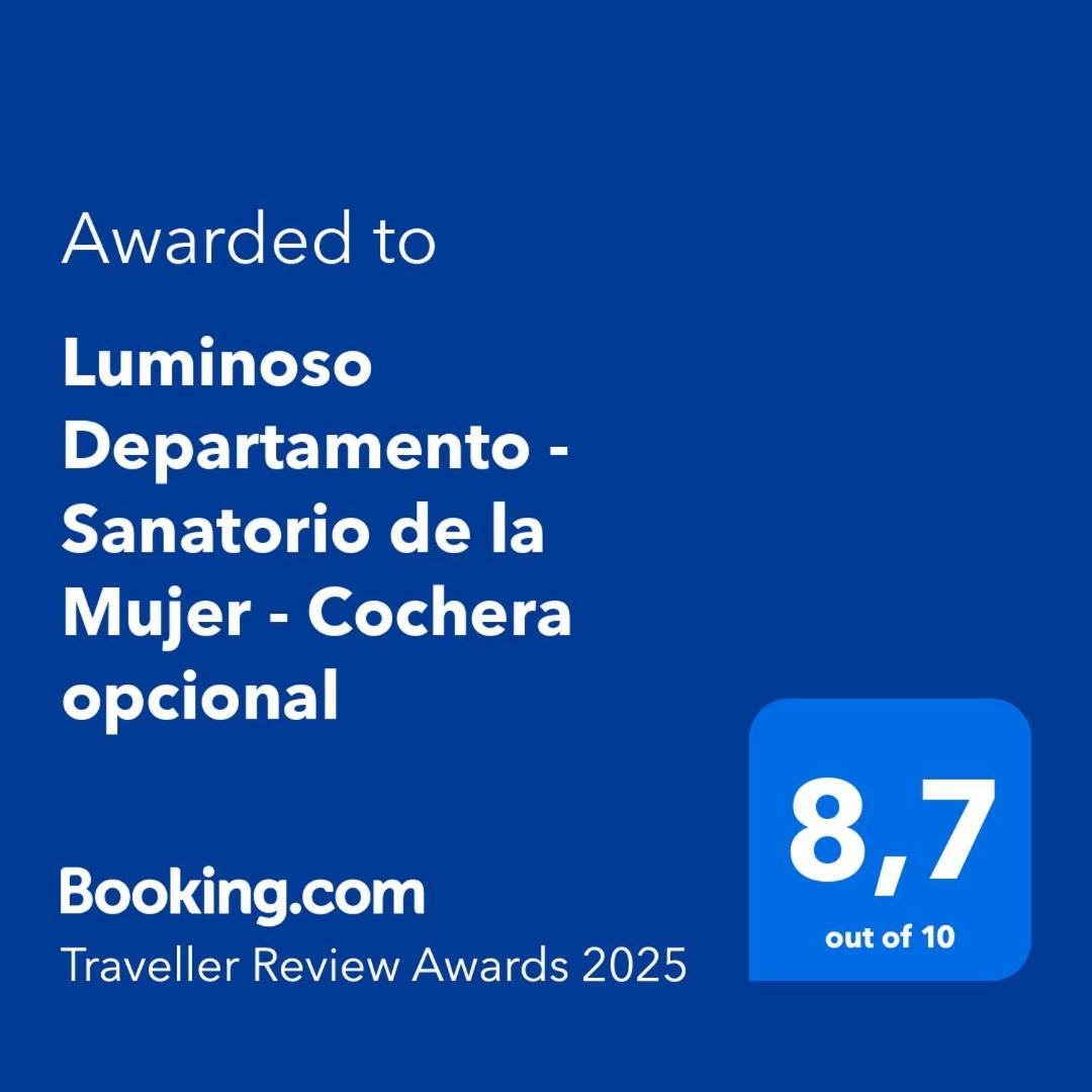 Luminoso Departamento - Sanatorio De La Mujer - Cochera Opcional Apartment Rosario Ruang foto
